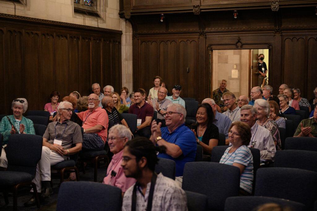 Group gathered in Danforth Chapel